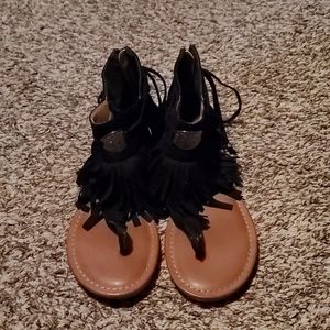 Fringe Sandals